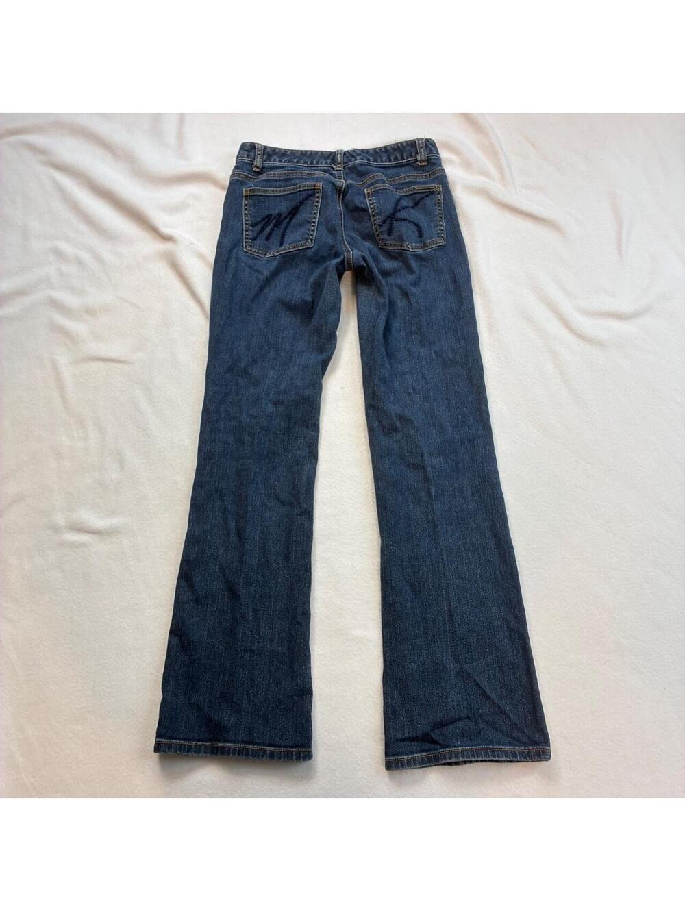 Michael Kors blue bootcut low rise jeans! Tagged sz 4 but runs a bit bigger